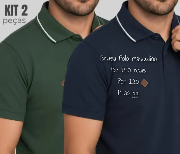 Vendas de roupas tanto feminina quanto masculina e infantil