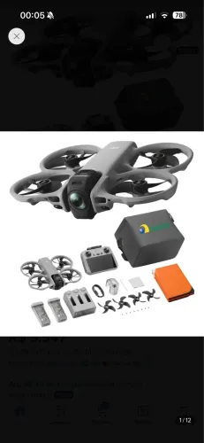 DJI Avata 360 Fly More Combo - DJI RC 2 com Tela + 3 Baterias