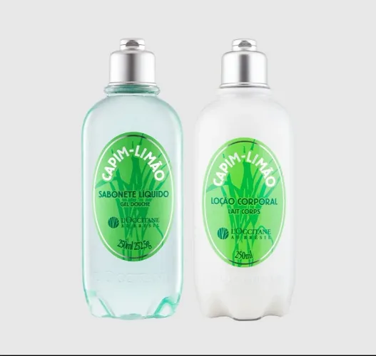 Kit Sabonete e Loção Capim-Limão L'occitane au Brésil 
