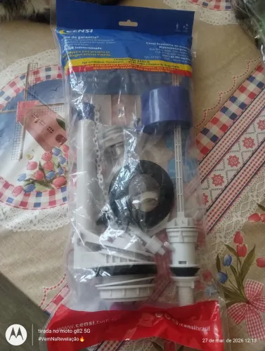 Kit Reparo para Caixa acoplada - descarga