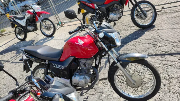 HONDA CG START 160 VERMELHA 2024 Shalon veículos Cariacica