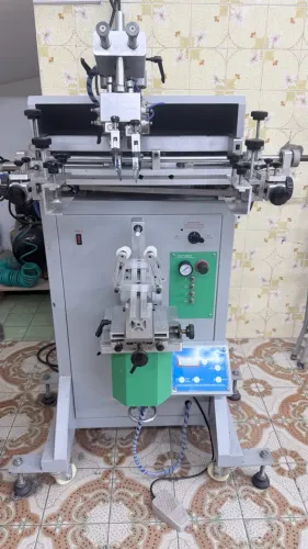 Máquina Automática Cilíndrica e Plana Serigrafia/Silk 