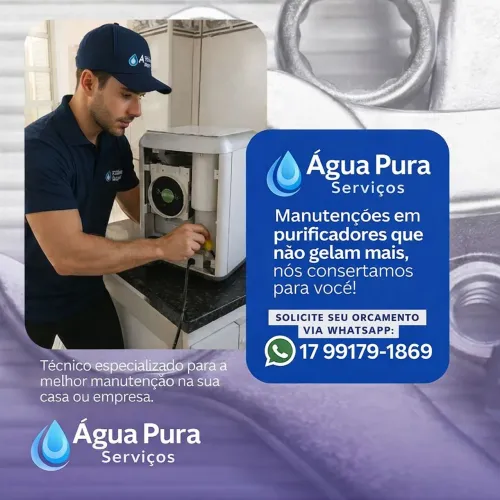 Conserto de Purificadores de Água - Conserto de Filtros de Água - Assistência de filtros