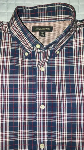 Camisa masculina manga longa Banana Republic M