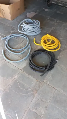 Conduite 1" polegada sobra de reforma.