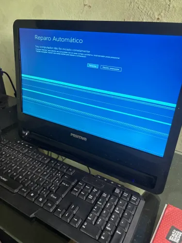 Computador All-in-One Positivo manutenção básica