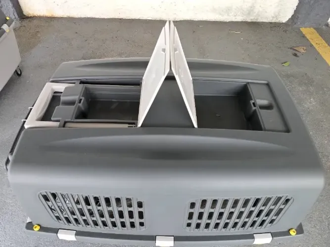 Caixa de transporte grande para cachorro