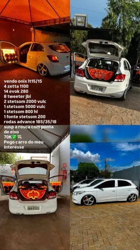 Chevrolet Onix Hatch LT 1.0 8V Flex Power Mec. 4P 2015