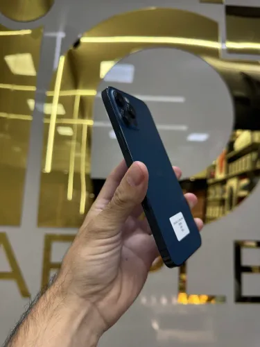 IPHONE 12 PRO MAX 128GB AZUL 5G SEMI NOVO QUEIMÃO 
