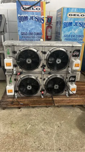 Duas evaporadoras HDL 400 pro Mipal