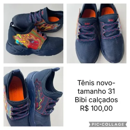 tenis bibi com luz