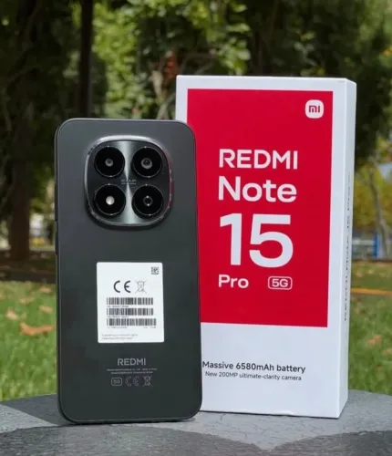 Redmi Note 15 Pro 5G NFC 8ram 256gb - Preto