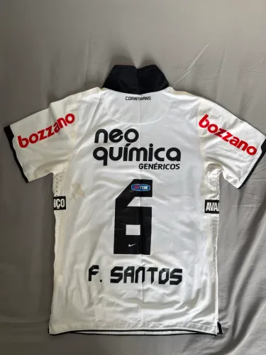 Camisa Corinthians 2012 Libertadores/Mundial - Fábio Santos (Usada em Jogo)