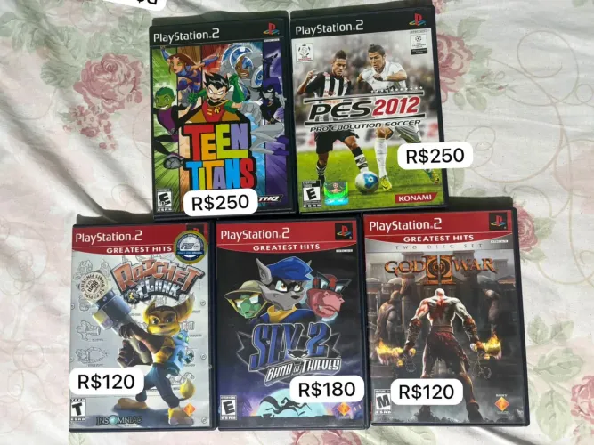 Jogos originais ps2 