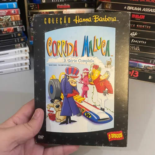 Corrida Maluca A Série Animada Completa - DVD Original Coleção Hanna-Barbera