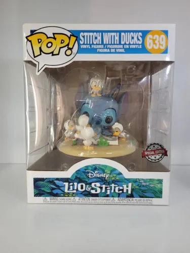 Funko Pop Original Stitch With Ducks - Lilo & Stitch - 639