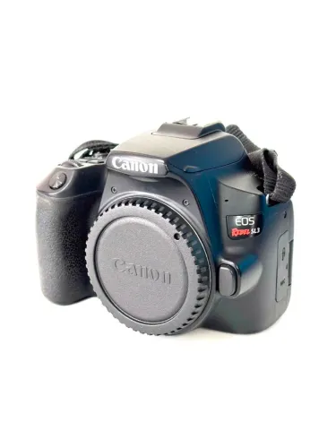 Kit Câmera Canon EOS Rebel SL3 (250D) com lentes, mochila, cartão de memória Semi-nova