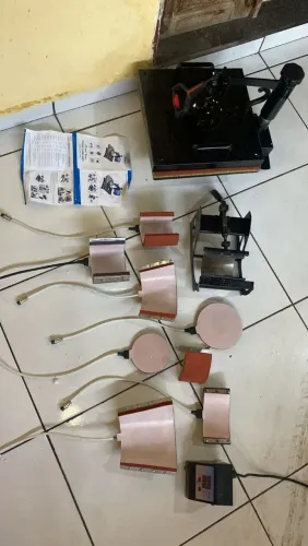 Vendo máquina sublimação (prensa) 8x1 Live sub
