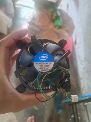 Cooler Processador 1156 1155 1150 e 1151 com dissipador em cobre