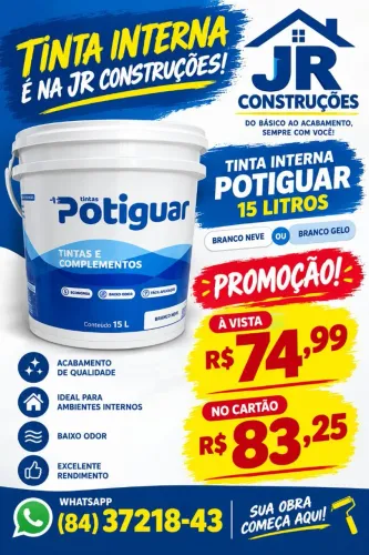 Tinta interna branco neve e gelo 15lt
