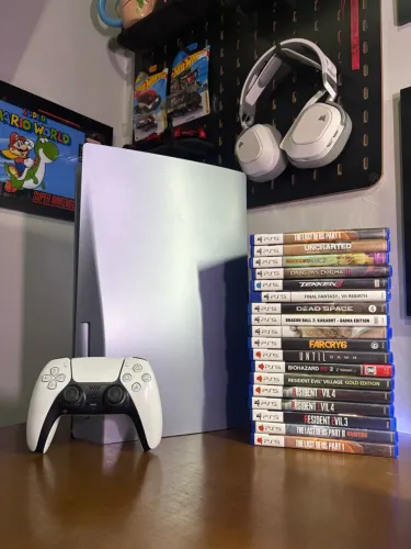 Playstation 5 Fat Física + Case Original + 1 Jogo | Garantia 