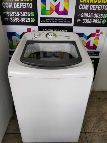 Máquina de lavar Consul 9 kg funcionando perfeitamente com garantia de 3 meses