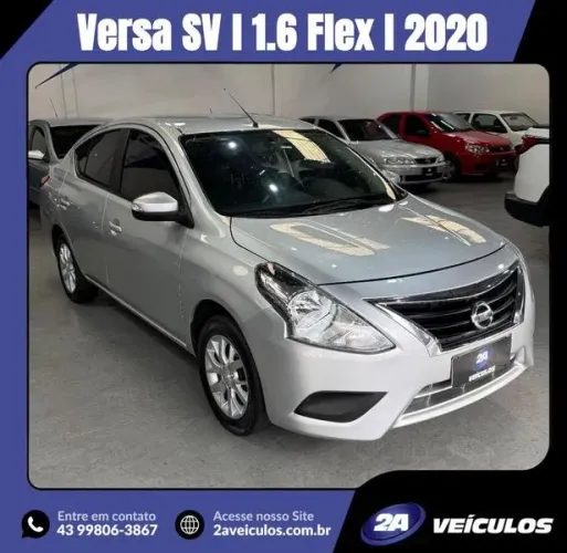 Nissan Versa SV 1.6 16V Flexstart 4P Mec. 2020