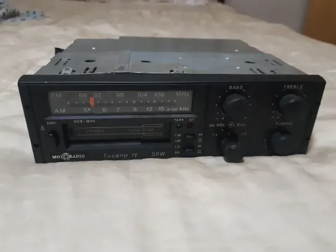 Motor Radio Tucano IV vintage para carro