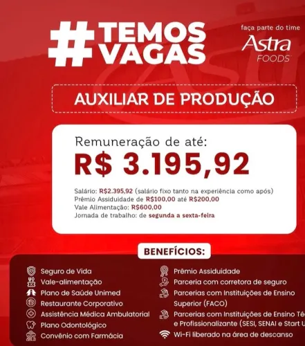 Início imediato chama no WhatsApp *