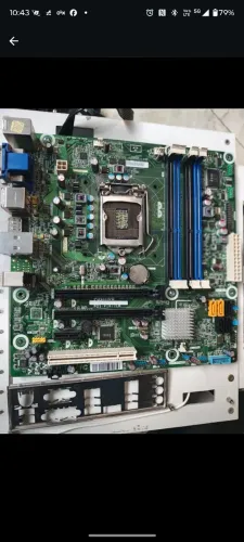 Placa mãe Intel H77 1155 2/3a geração