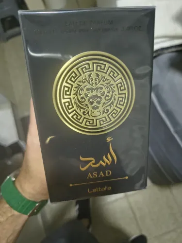 Perfume importado Árabe Lattafa ASAD BLACK masculino EDP 100 ml Original Promoção