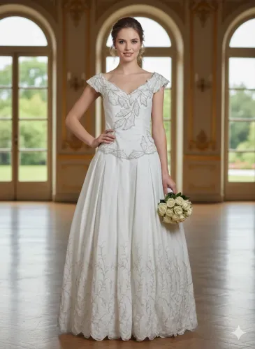 Vestido de noiva veste P ao M Novinho