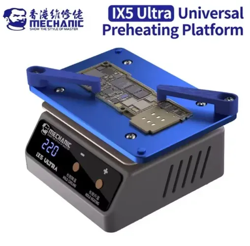 Preheater Mechanic IX5 Mini iPhone X,XS,XS Max, 11, 11 Pro - Plataforma Soldagem