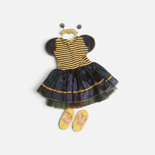 ?Kit Fantasia Infantil Abelhinha com Asas e Acessórios
