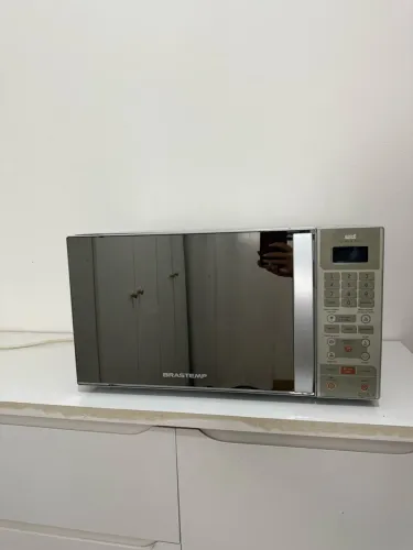 MICROONDAS BRASTEMP INOX 30 LITROS