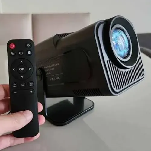 Projetor Hy320 Pro 4k (Com Wifi e ajuste para 130 Polegadas) Atualização 2026 Novo Lacrado