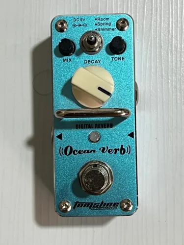 Pedal Aroma Tomsline AOV-3 Ocean Verb | Reverb Digital | Usado em Ótimo Estado