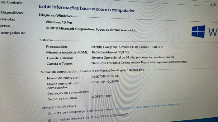 PC Dell Optiplex Core i7
