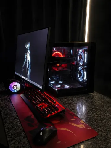 PC Gamer Completo RX 7600 + Ryzen 7 5700x+ 24GB RAM + Monitor 180Hz+ Gpro x superlight