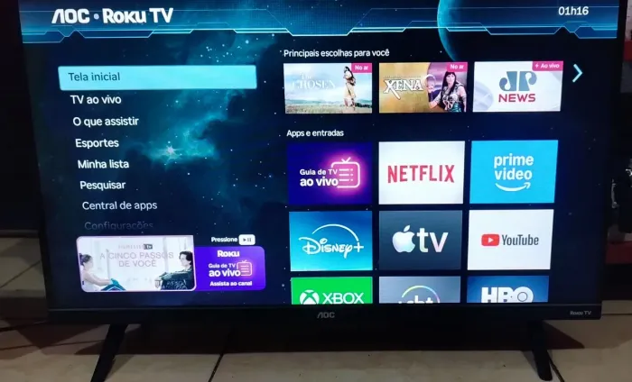 TV SMART AOC 32 ROKU