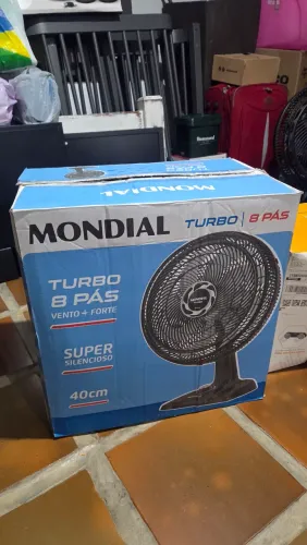 Ventilador Mondial Turbo 8 Pás 40cm - Praticamente Novo