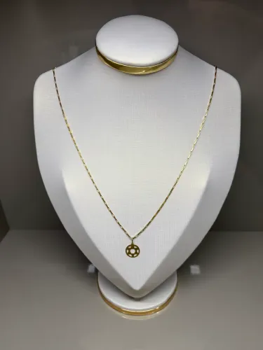 Cordão de Ouro 18K - Novo - 4.65g