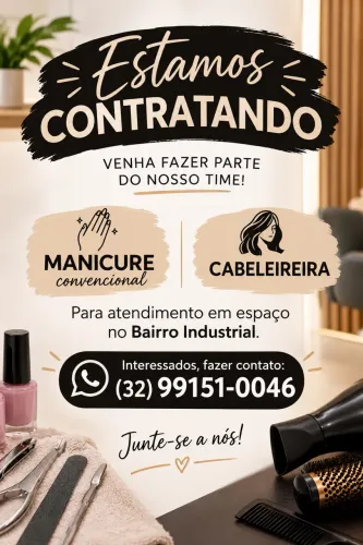 Procuro profissional na área da beleza