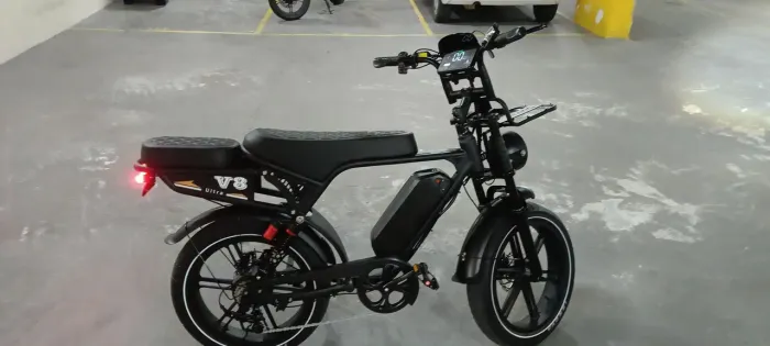 Bicicleta Elétrica OUXI V8 Ultra 1000W - Semi Nova | Excelente Estado | Oportunidade!