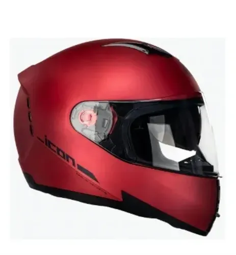Capacete Peels Icon Classic Cor Red Fosco com Grafite Premium