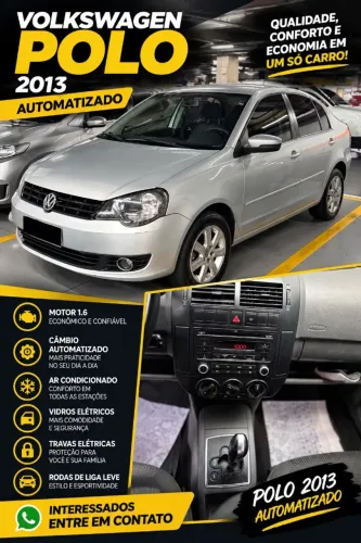 Volkswagen Polo I Motion 1.6 Total Flex 5P 2013