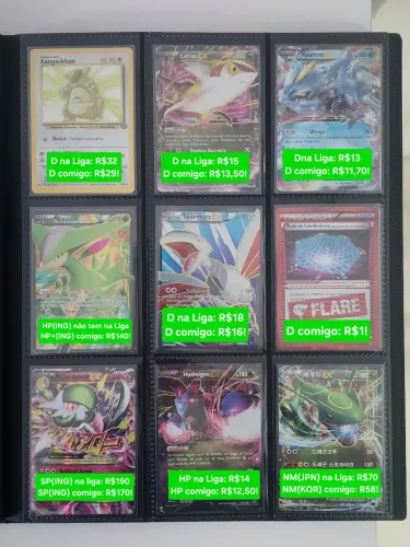 Álbum Coleção de Pokémon Grande Oficial Copag