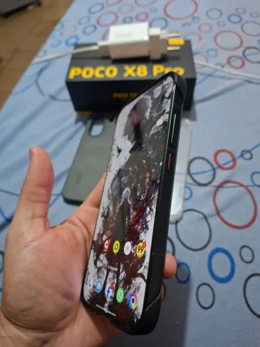 X8 pro 256/8  novo. Nota caixa.completo. 2 mil cartão pix