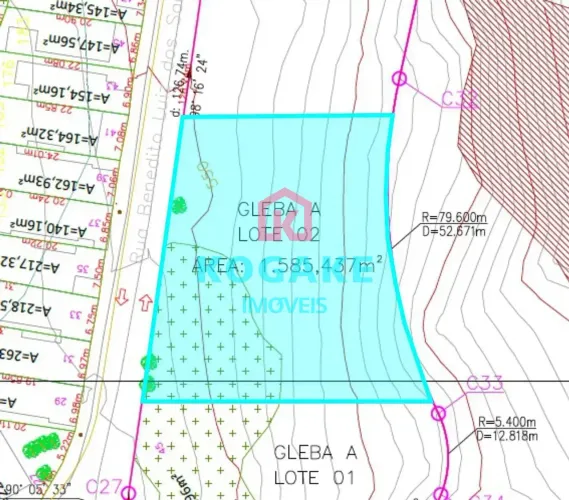 Área à venda, 1585 m² por R$ 2.853.786,60 - São Geraldo - Aparecida/SP