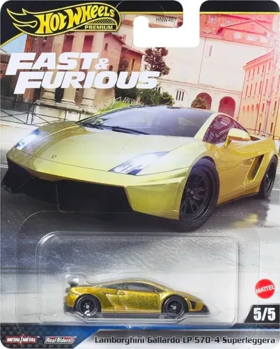Hot Wheels Premium Fast and Furious Lamborghini Gallardo LP 570-4 Superleggera